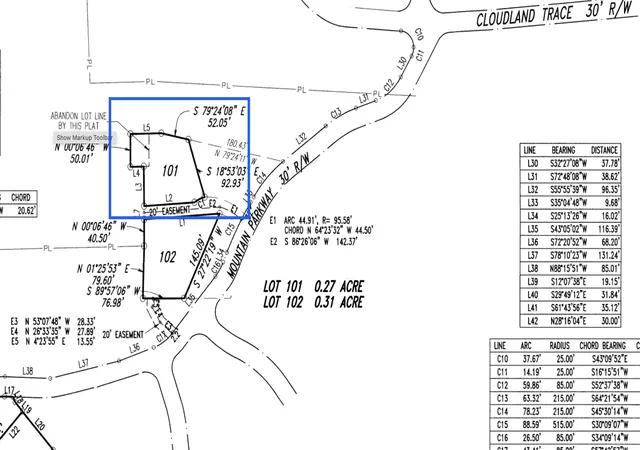 65th image of 0 Mountain Pkwy #101, Chickamauga, GA 30707 | MLS# 1523095