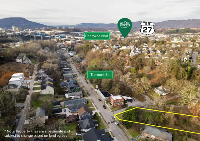 Photo 1 of Land for sale at 501 Tremont St, Chattanooga, TN 37405 | MLS# 1527874 | Listing updated on 2026-06-22