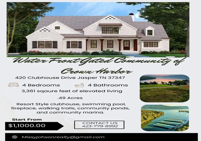 Photo 3 of Single family home for sale at 420 Clubhouse Dr, Jasper, TN 37347 | MLS# 1535424 | Listing updated on 2026-05-26