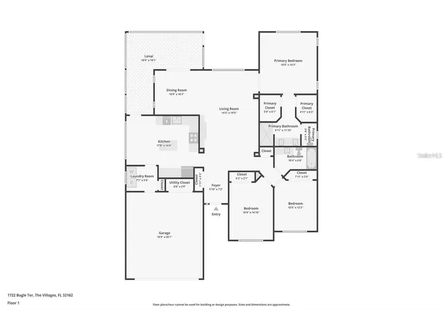 Photo 3 of Single family home for sale at 1722 Bugle Ter, The Villages, FL 32162 | MLS# G5116915 | Listing updated on 2026-09-04
