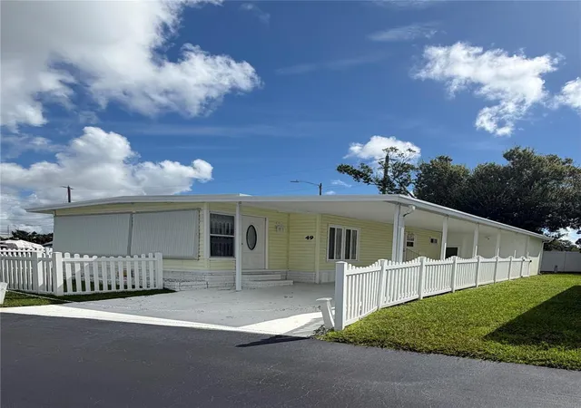 Photo 1 of Manufactured home for sale at 9900 Ulmerton Rd #49, Largo, FL 33771 | MLS# TB8543657 | Listing updated on 2026-09-02