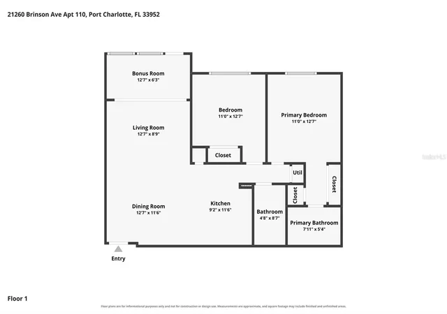 Photo 27 of Condo for sale at 21260 Brinson Ave #110, Port Charlotte, FL 33952 | MLS# C7530162 | Listing updated on 2026-09-03