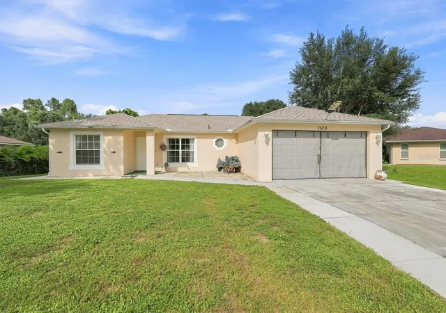 Photo 1 of Single family home for sale at 7570 Crock Ave, North Port, FL 34291 | MLS# A4704573 | Listing updated on 2026-09-02