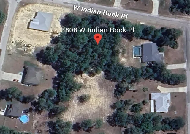 Photo 1 of Land for sale at 3808 W Indian Rock Pl, Citrus Springs, FL 34433 | MLS# F10533835 | Listing updated on 2026-09-15