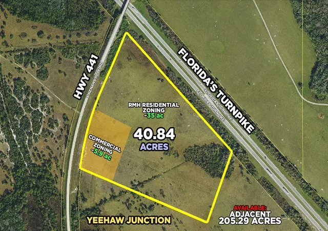 Photo 1 of Land for sale at 5001 S Kenansville Rd, Okeechobee, FL 34972 | MLS# R11164725 | Listing updated on 2026-10-01
