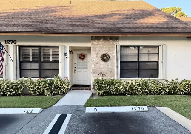 Townhouse for sale at 1270 Parkside Green Dr #D, Greenacres, FL 33415 | MLS# B26063231