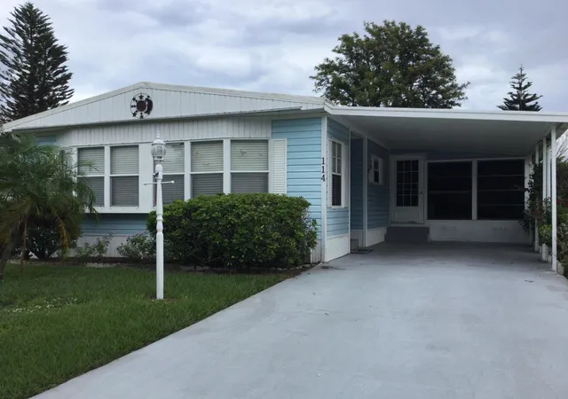 Manufactured home for sale at 114 Camino Del Rio, Port St Lucie, FL 34952 | MLS# B26070080