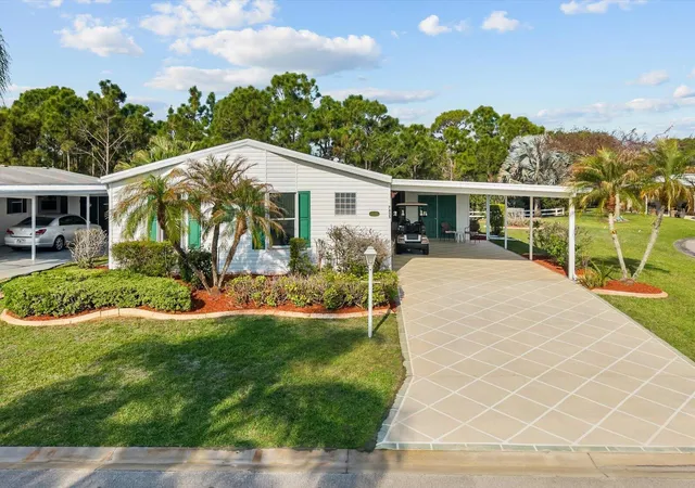 Manufactured home for sale at 7835 White Ibis Ln, Port Saint Lucie, FL 34952 | MLS# B26075359