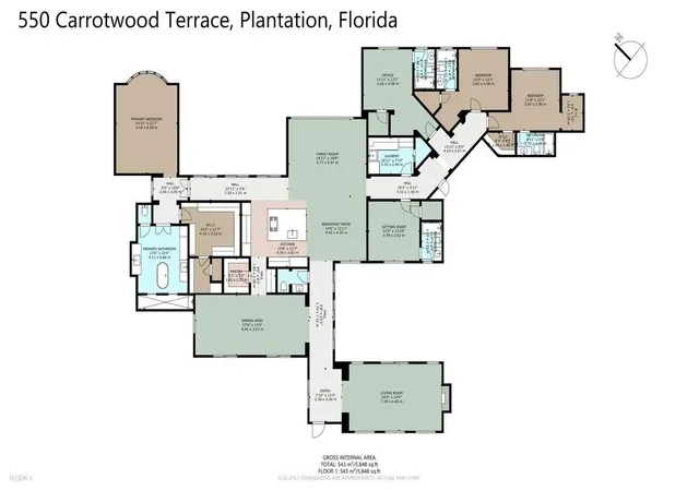 Photo 3 of Single family home for sale at 550 Carrotwood Ter, Plantation, FL 33324 | MLS# B26075914 | Listing updated on 2026-10-01