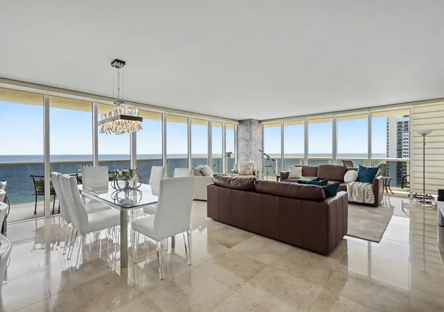 Listing Photo 1 - Condo for sale in building located at 1830 S Ocean Dr, Hallandale Beach, FL 33009 - Unit #1402