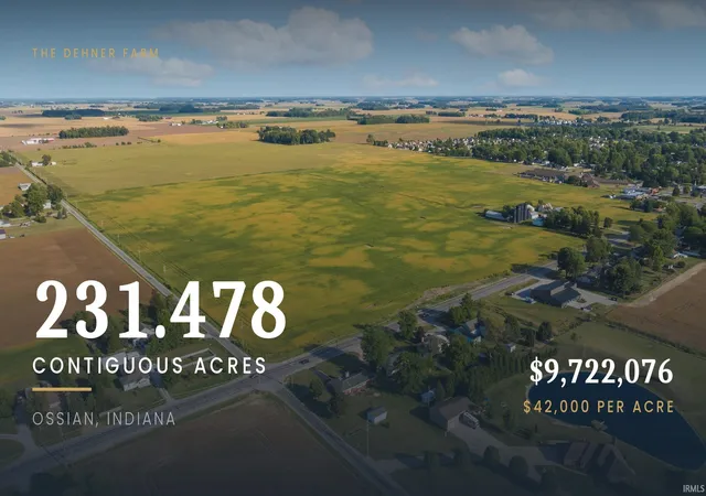Land for sale at 10221 N Sr 1 Rd, Ossian, IN 46777 | MLS# 202541487