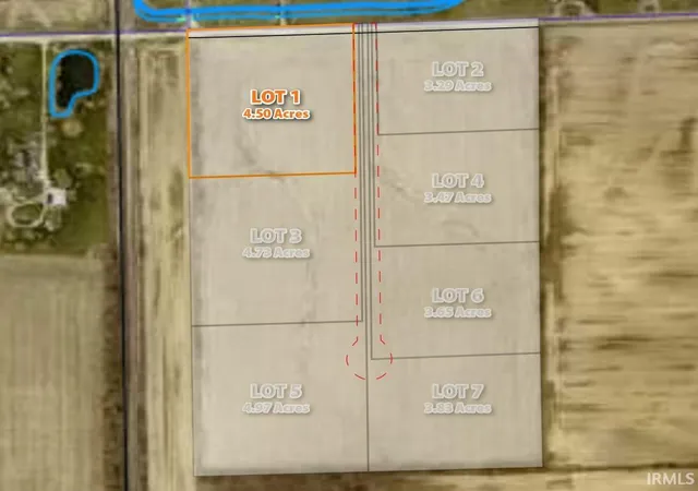 Photo 1 of Land for sale at Tbd E Lot 1 500 N Rd, Ossian, IN 46777 | MLS# 202637389 | Listing updated on 2026-09-10