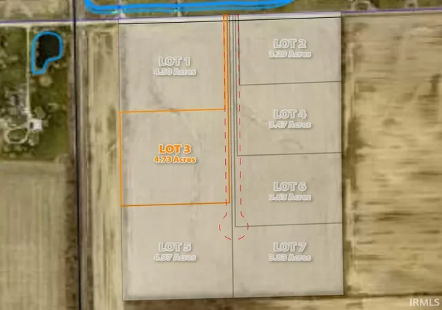 Photo 1 of Land for sale at Tbd E Lot 3 500 N Rd, Ossian, IN 46777 | MLS# 202637393 | Listing updated on 2026-09-10