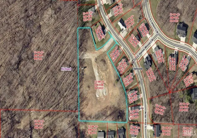 Land for sale at 980 S Deer Run, Bloomington, IN 47404 | MLS# 202638888
