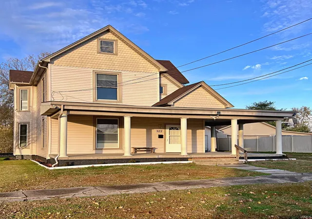 Photo 1 of Manufactured home for sale at 322 E Harrison St, Oakland City, IN 47660 | MLS# 202640474 | Listing updated on 2026-09-30