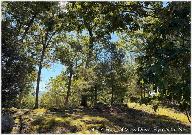 Photo 1 of Land for sale at Lot #14 Point Of View Dr, Plymouth, NH 03264 | MLS# 5108060 | Listing updated on 2026-09-04