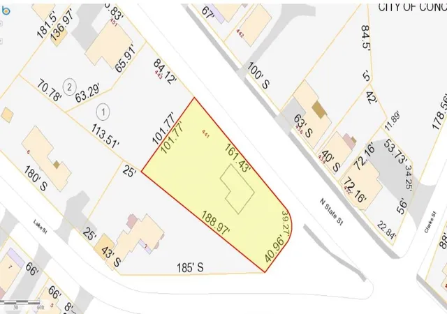 Photo 4 of Land for sale at 441 N State St, Concord, NH 03301 | MLS# 5108502 | Listing updated on 2026-09-06