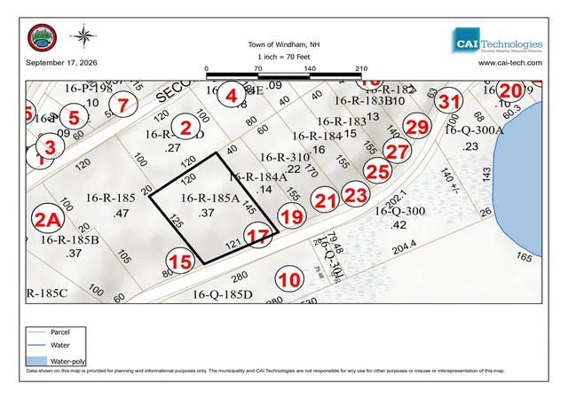 Photo 3 of Land for sale at 17 1st Street, Windham, NH 03087 | MLS# 5111289 | Listing updated on 2026-10-03