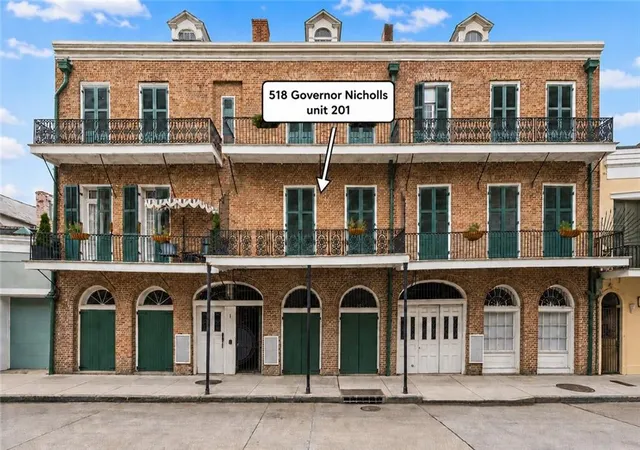 Photo 1 of Condo for sale at 518 Governor Nicholls St #201, New Orleans, LA 70116 | MLS# 2533762 | Listing updated on 2026-09-25