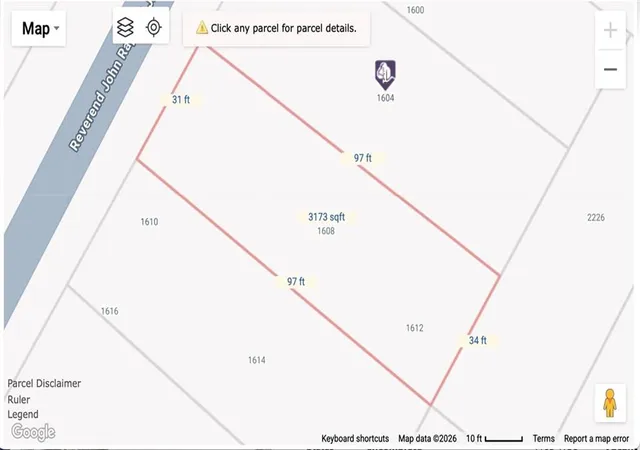 Photo 2 of Land for sale at 1604 Rev John Raphael Jr Way, New Orleans, LA 70113 | MLS# 2539819 | Listing updated on 2026-10-06