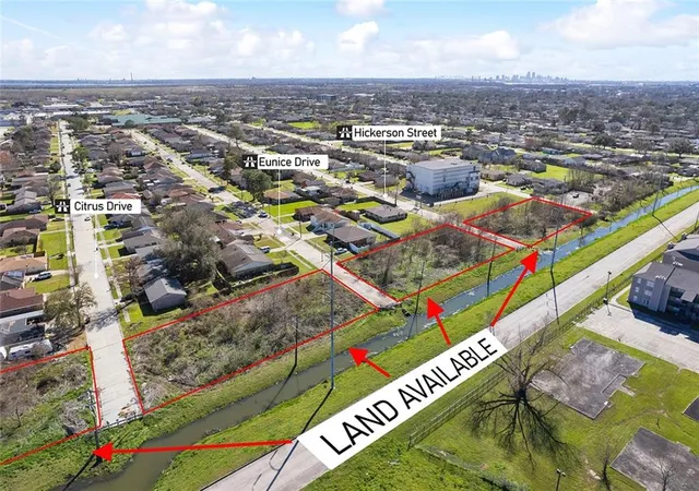 Land for sale at 4950 Citrus Dr, New Orleans, LA 70127 | MLS# 2548390