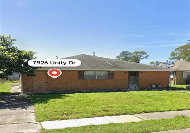 Photo 1 of Sale Pending at 7926 Unity Dr, New Orleans, LA 70128 | MLS# 2575309 | Listing updated on 2026-09-23