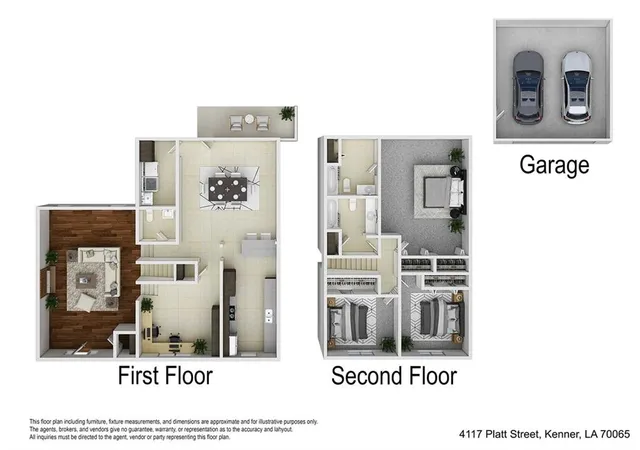 Photo 3 of Single family home for sale at 4117 Platt St, Kenner, LA 70065 | MLS# 2575616 | Listing updated on 2026-09-04