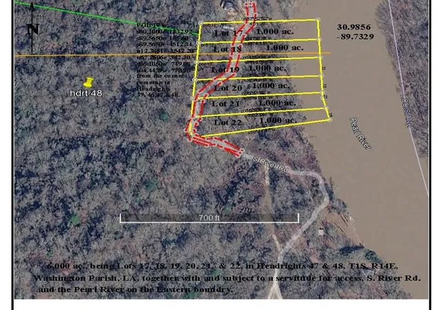 Photo 7 of Land for sale at 0 S River Rd, Angie, LA 70426 | MLS# 2576656 | Listing updated on 2026-09-14
