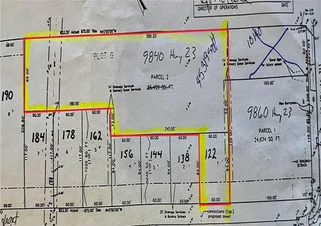 Photo 2 of Land for sale at 9840 B Hwy 23, Belle Chasse, LA 70037 | MLS# 2577033 | Listing updated on 2026-09-14