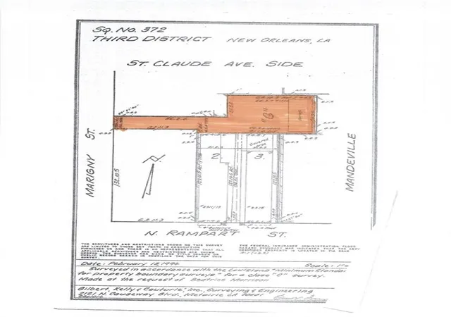 Photo 1 of Land for sale at 1017 Marigny St, New Orleans, LA 70117 | MLS# 2577571 | Listing updated on 2026-09-16