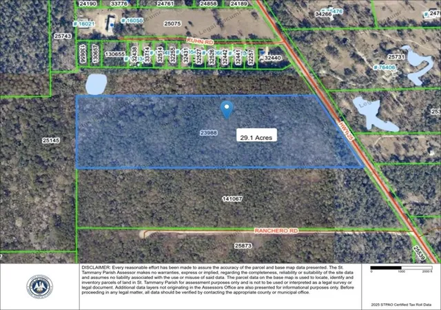 Photo 1 of Land for sale at 00 La 25 Hwy, Covington, LA 70435 | MLS# 2577693 | Listing updated on 2026-09-17