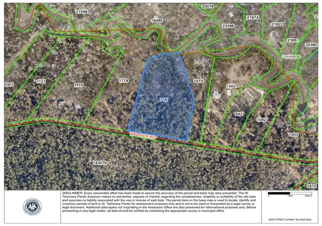 Land for sale at 00 Bricker Rd, Covington, LA 70433 | MLS# 2577712