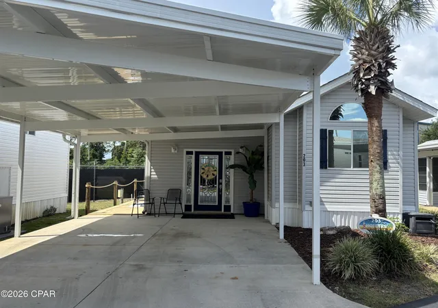Photo 1 of Manufactured home for sale at 1219 Thomas #203, Panama City, FL 32408 | MLS# 776174 | Listing updated on 2026-08-31