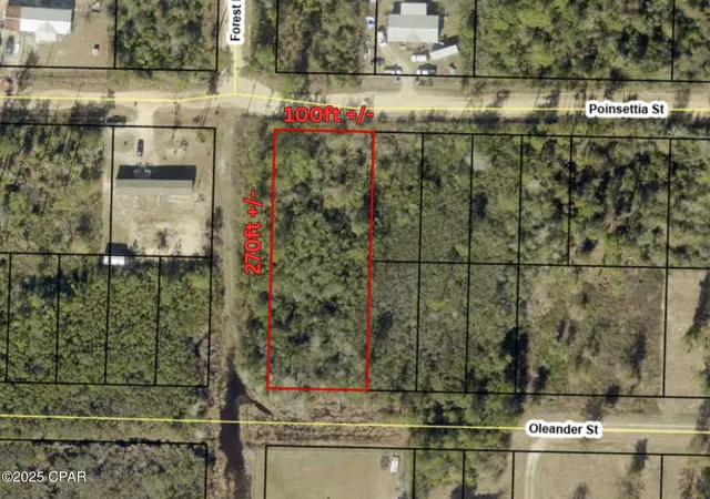 Land for sale at 11742 Poinsettia St, Fountain, FL 32438 | MLS# 779505