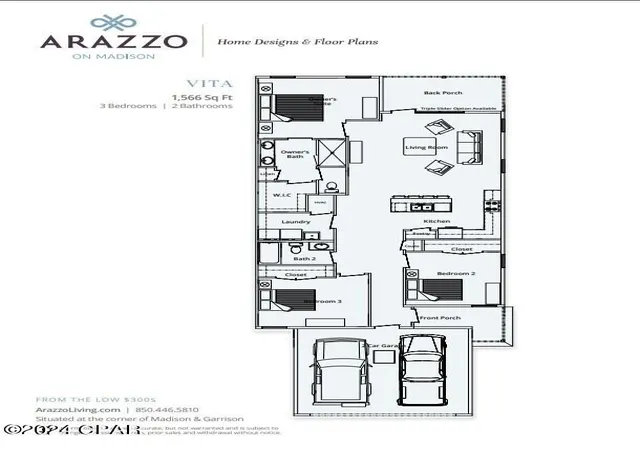 Photo 3 of Sale Pending at 290 Arazzo Way #1, Port Saint Joe, FL 32456 | MLS# 780464 | Listing updated on 2026-08-01