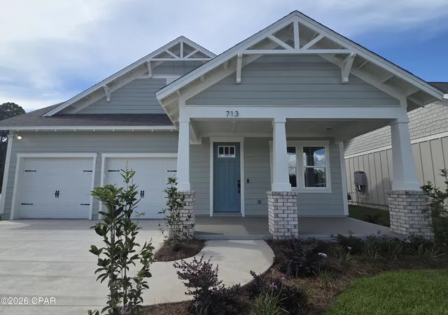 Photo 2 of Single family home for sale at 713 Crystal Byp Blvd #LOT 8 - SAWGRASS PLAN, Panama City Beach, FL 32407 | MLS# 788640 | Listing updated on 2026-09-21