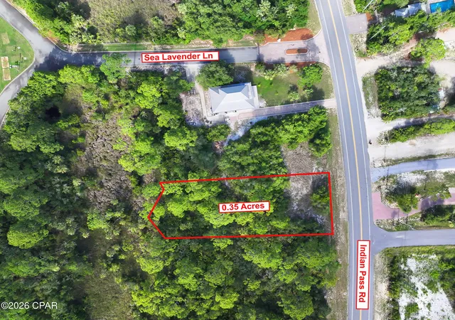 Photo 3 of Land for sale at Lot 5 Indian Pass Rd, Port Saint Joe, FL 32456 | MLS# 792074 | Listing updated on 2026-08-21