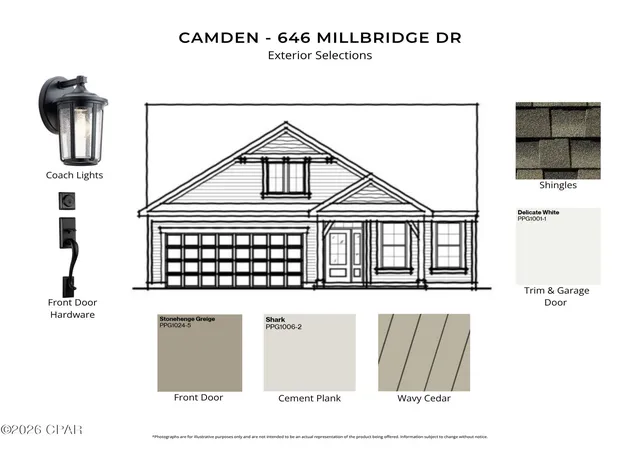 Photo 2 of Single family home for sale at 646 Millbridge Dr, Panama City Beach, FL 32413 | MLS# 792258 | Listing updated on 2026-08-25