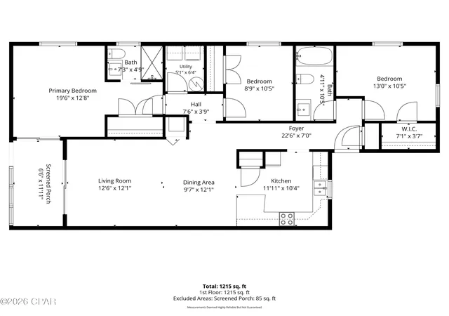 Photo 3 of Townhouse for sale at 1011 W 11th Court, Panama City, FL 32401 | MLS# 792924 | Listing updated on 2026-09-09