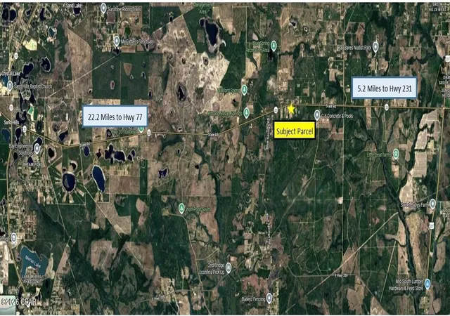 Photo 2 of Land for sale at 7614 E Florida 20, Youngstown, FL 32466 | MLS# 793333 | Listing updated on 2026-08-29