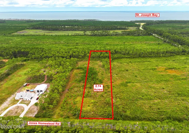 Photo 3 of Land for sale at 195 Jones Homestead Rd, Port Saint Joe, FL 32456 | MLS# 793586 | Listing updated on 2026-08-06