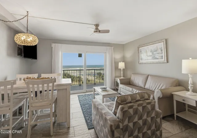 Listing Photo 1 - Condo for sale in building located at 8743 Thomas Dr, Panama City Beach, FL 32408 - Unit #423