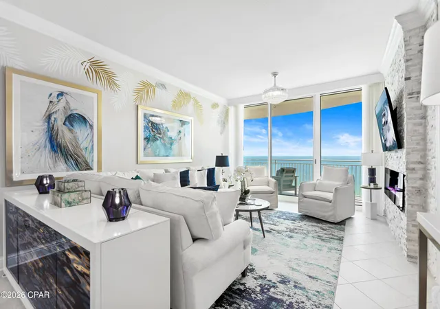 Listing Photo 1 - Condo for sale in building located at 15625 Front Bch Rd, Panama City Beach, FL 32413 - Unit #1603