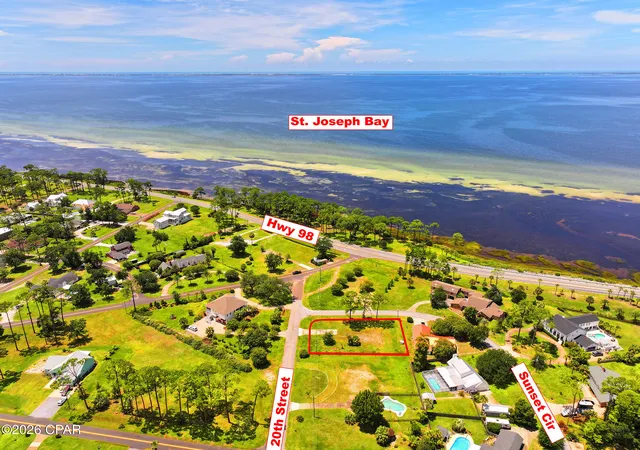 Photo 1 of Land for sale at 100 Sunset Cir, Port Saint Joe, FL 32456 | MLS# 794092 | Listing updated on 2026-08-16