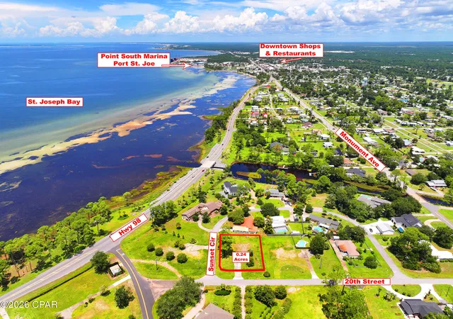 Photo 4 of Land for sale at 100 Sunset Cir, Port Saint Joe, FL 32456 | MLS# 794092 | Listing updated on 2026-08-16