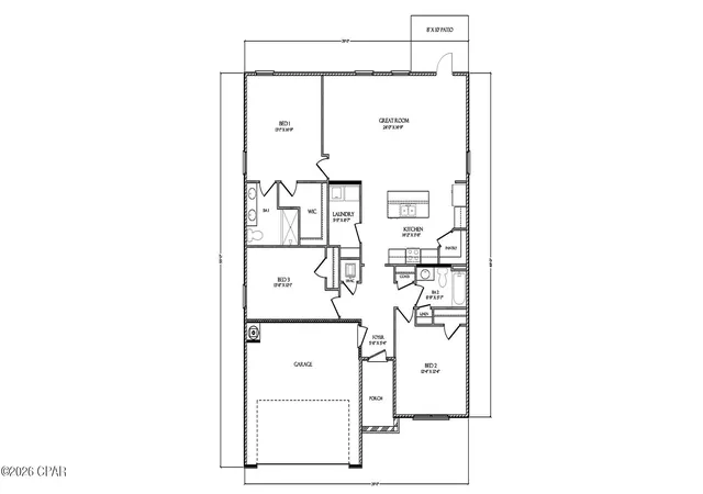 Photo 2 of Single family home for sale at 2405 Windbrook St, Chipley, FL 32428 | MLS# 794504 | Listing updated on 2026-08-28
