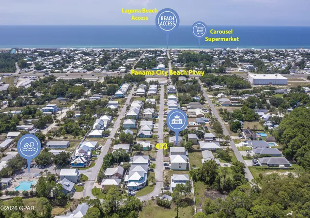 Photo 1 of Land for sale at 433 Paradise Blvd, Panama City Beach, FL 32413 | MLS# 794614 | Listing updated on 2026-08-26
