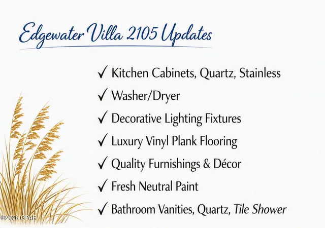 Photo 3 of Condo for sale at 520 Richard Jackson Blvd #2105, Panama City Beach, FL 32407 | MLS# 794630 | Listing updated on 2026-08-27