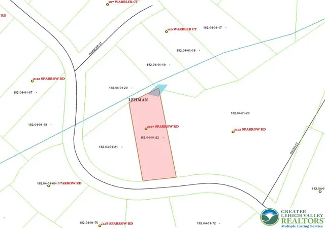Photo 1 of Land for sale at Sparrow Rd, Bushkill, PA 18324 | MLS# 764888 | Listing updated on 2026-09-18