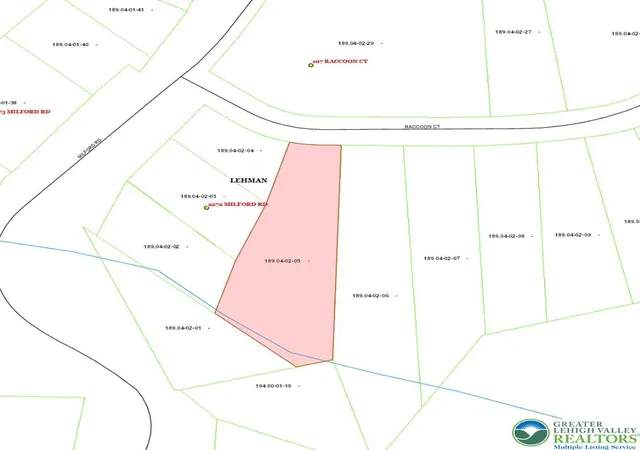 Photo 1 of Land for sale at Raccoon Ct, Bushkill, PA 18324 | MLS# 764890 | Listing updated on 2026-09-18